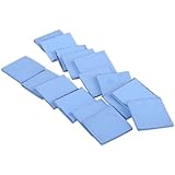 BQLZR 15x15x1mm Soft Thermal Conductive Pads Heatsink IC Chipset Northbridge Pack Of 16
