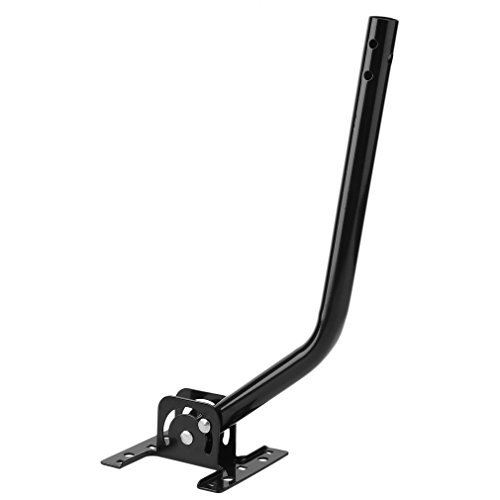 Antenna Mount Pole,Adjustable Attic Antenna Mount- Universal 18" J Pole for Outdoor TV Antenna Mounting Pole Universal Mount Brackets