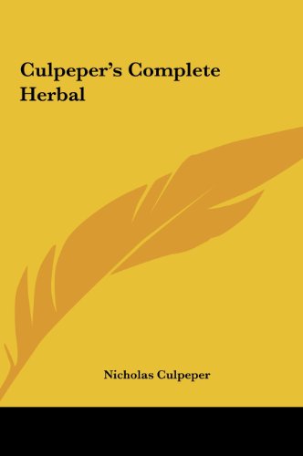 Culpeper's Complete Herbal