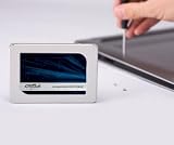 Crucial MX500 500GB 3D NAND SATA 2.5 Inch Internal SSD CT500MX500SSD1 view 2