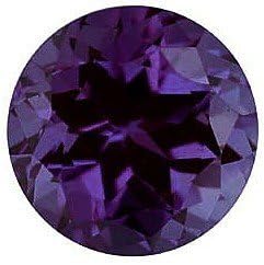 Round Shape Chatham Alexandrite Gemstone Grade GEM, 5.00 mm in Size