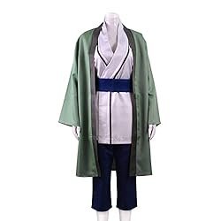 Tsunade Cosplay Costume Coat Halloween Outfit