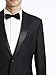 Calvin Klein Men's Modern Fit 100% Wool Tuxedo, Black, 40 Regular
