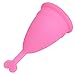 HENGSONG Feminine Reusable Protection Menstrual Cups (S, pink)