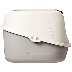 Amazon Basics No-Mess Hooded Cat Litter