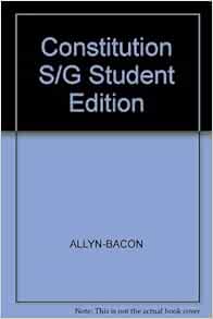 Constitution/Study Guide: Prentice Hall: 9780131690042: Amazon.com: Books
