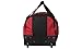 Travelers Club Adventure Multi-Pocket Rolling Sports Duffel Bag, Red, 20 Inch 46.2L