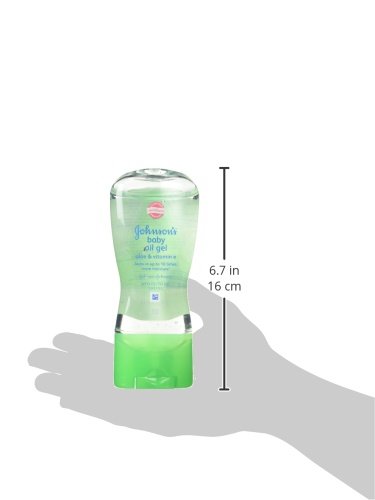 Johnson's Baby Gel Oil with Aloe & Vitamin E, 6.5 Ounces