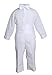 Baby Boys Formal White Poly Cotton 5 Piece Classic Suit Set with Tail - 3M