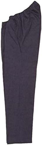 Adrians Unisex Wheelchair Sitter Pants (Adaptations By Adrian) Stretch Denim (34W x 36.5L, Dark Indigo Blue)