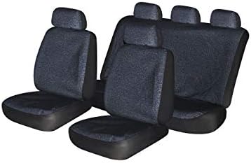 Autonise Universal fit Classic Sport Bucket seat Cover (Fit Most Car,Truck, SUV, or Van with headrest) Airbag Compatible (Leopard Print, Full Set)