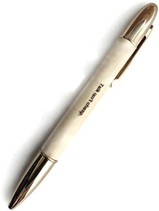 Talk Isn't Cheap Steno Gift Pen with 24kt Gold Finish for Graduation Gift, Steno Present SJS072A