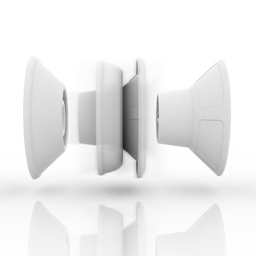 Tembo Trunks TTWhite Portable MP3 Player Headphone Speaker Amplifiers, White (Pair)