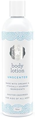 Baja Baby (3) Unscented Lotion - EWG VERIFIED™- Nourishing Body Lotion - FAMILY SIZE - 12 fl oz - NEW AND IMPROVED - Free of Sulphates, Parabens and Phosphates – Dr. Approved (3)