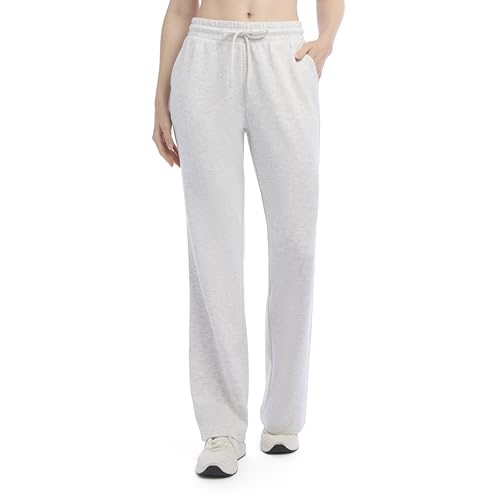 Danskin Women's Cloud Flare Leg Sweatpants with Adjustable Drawstring