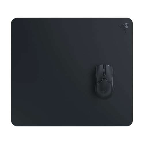 Razer Atlas - Glasmausmatte - Premium gehärtetes Glas-mauspad (Mikrogeätzte Ultra-Glatte Oberfläche, Schmutz- und kratzabweisend, Leisere Mausbewegung