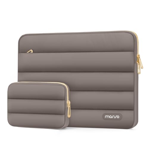 MOSISO Laptop Hülle Tasche 13,3 Zoll, 13-13,3 Zoll Puffy Laptoptasche