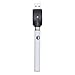 LCLHOME Hemp Oil Charger Pen - White Slim Pen Variable Voltage 510 Kit with Nano capabilities