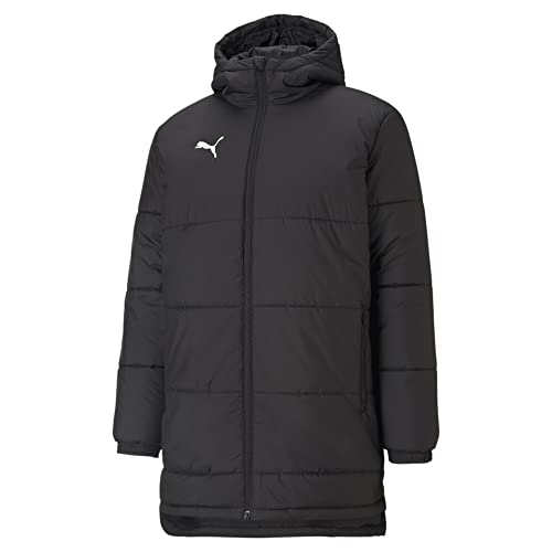 PUMA Unisex Bench Jacke, Puma schwarz - Puma weiß, M EU