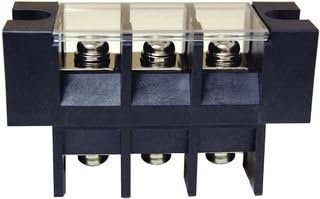 Panel Mount Barrier Terminal Block, 1 Row, 2 Positions, 8 AWG, 2 AWG, 21 mm, 100 A