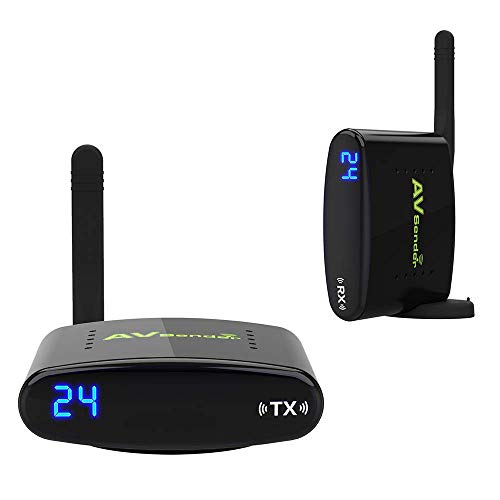 PAKITE PAT-635 5.8GHz 24 Channels Wireless Video & Audio Sender 200M for Satellite, DVD to TV Wirelessly Without IR（NOT HD） - Thumbnail 7