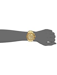 Invicta de la mujer 12461 Perno Analógico de cuarzo suizo Reloj de oro