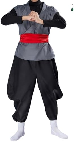 Amazon.com: Oxdrala Adult Anime Nezha Costume Top Pants with