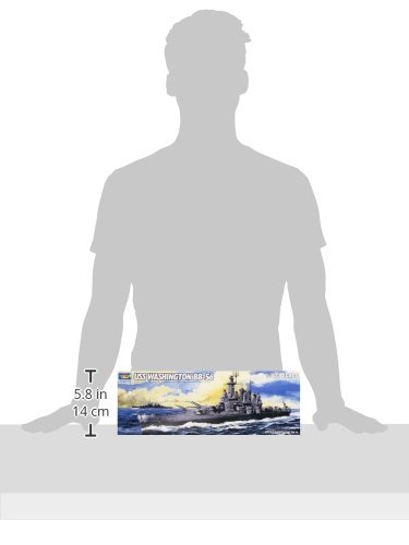 Trumpeter 1/700 USS Washington BB56 Battleship Model Kit