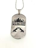 Happy Hama Fort Video Game Fans Themed Novelty Stainless Steel Pendant Necklace Gifts for Birthdays or Holidays