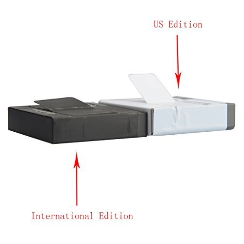Newmowa AZ13-2 Replacement Battery (2-Pack) and Dual USB Charger for Xiaomi Yi Action Camera (Only Compatible with Official U.S. Edition)
