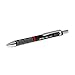 rOtring Tikky 3-in-1 Mechanical Pencil / Ballpoint Pen / Highlighting Pen, 0.7 mm, Black Barrel, Blue & Red Ink