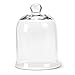 Abbott Collection 27-Carolyn Bell Shaped Glass Cloche, Clear (7
