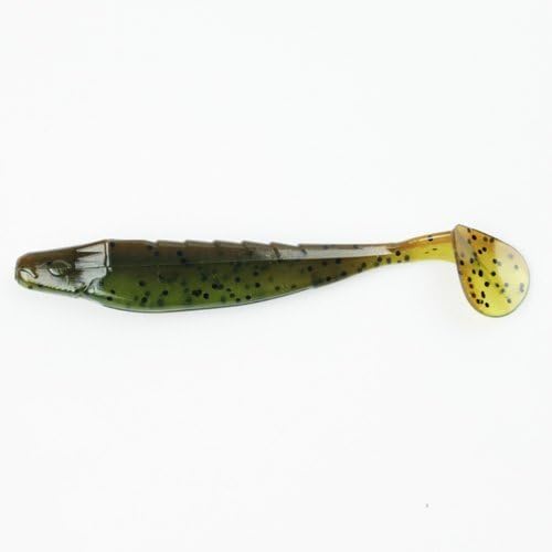 Missile Baits MBSW35-GPWM Shockwave 3.5 Bait, Green Pumpkin Watermelon by Missile Baits LLC