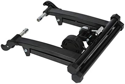Shmei US Fast Shippment Indoor Bike Trainer Stand Magnetic Bicycle Stationary Stand for Indoor Exercise Stationary Exercise for Road & Mountain Bikes (B)