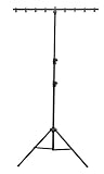 CHAUVET DJ CH06 Lightweight Lighting Stand w/T-Bar (50lb Capacity)
