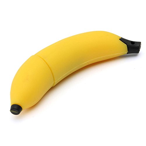 Voberry 32GB/16GB/8GB/4GB/2GB/1GB USB Memory Stick Flash Pen Drive Cartoon fruit (16GB, banana) - Thumbnail 5