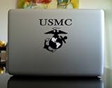 Usmc United States Marine Corpes Vinyl Car Sticker Symbol Silhouette Keypad Track Pad Decal Laptop Skin Ipad Macbook Window Truck Motorcycle