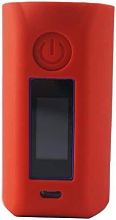 CEOKS for Asmodus minikin 2 Protective Silicone Case Cover Wrap Skin for Asmodus minikin 2 180w Box Mod Kit (Red)