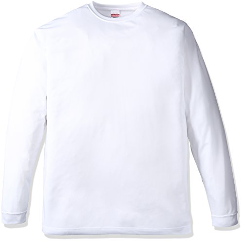 [ユナイテッドアスレ] 4.7oz ドライシルキータッチ 長袖Tシャツ 508901 ホワイト S