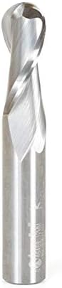 Amana Tool - 46458 Solid Carbide Up-Cut Spiral Ball Nose 6mm Radius x 12mm Dia x 29mm x 12