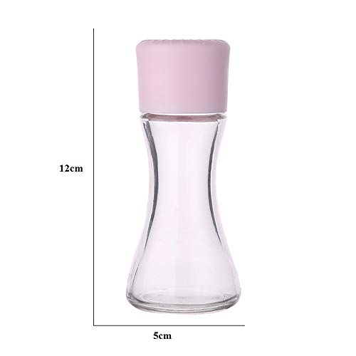 Salt and Sugar Dispenser, Ashero Accurate Control Spice Jar, Sugar Container for Food/BBQ/Cooking, 3.2oz - Thumbnail 5