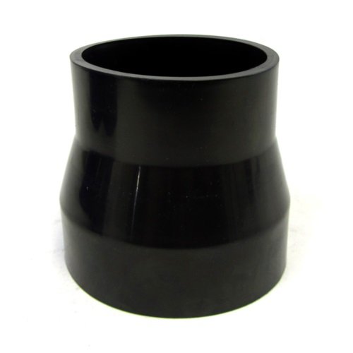 Black 2.5" > 3" Rubber Reducer hose for shortram cold air intake kit cool ram
