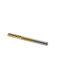 Shina 10 Titanium Escudo 0,6 mm 1.5 mm de carburo End Mill Grabado Bits CNC Rotary rebabas Set (st0.6   1,5 mm 10ti)