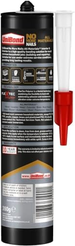 UniBond No More Nails All Materials Grab Adhesive White 390g High Strength view 2
