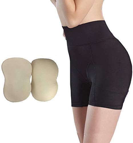 FGOG High Waist Butt Lifter Padded Panties for Women Plus Size Hip Enhancer Underwear Body Shaper