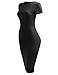 ALL FOR YOU Women's Slim Fit Sandwich Dress Made in USA