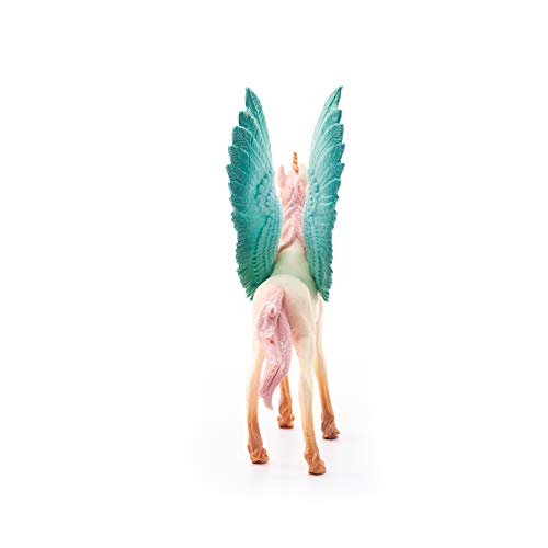 schleich 70575 Schmuckeinhorn-Pegasus, Fohlen, für Kinder ab 5-12 Jahren, BAYALA - Spielfigur, Nicht zutreffend, Weiß – Bild 5