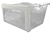 LG Electronics AJP31148301 Refrigerator Vegetable Crisper Drawer, Clear with White Trim