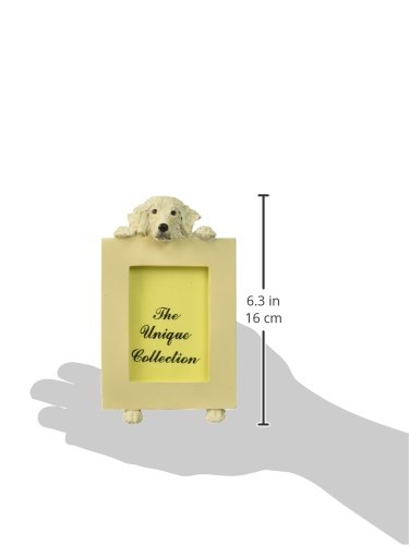 Great Pyrennes Picture Frame Holds Your Favorite 2.5 by 3.5 Inch Photo, Hand Painted Realistic Looking Great Pyrennes Stands 6 Inches Tall Holding Beautifully Crafted Frame, Unique and Special Great Pyrennes Gifts for Great Pyrennes Owners