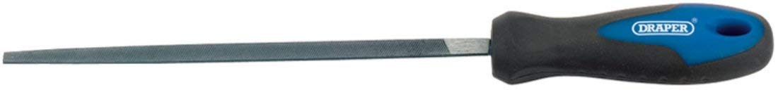 Draper 44957 3 Square File and Handle, 200mm , Blue